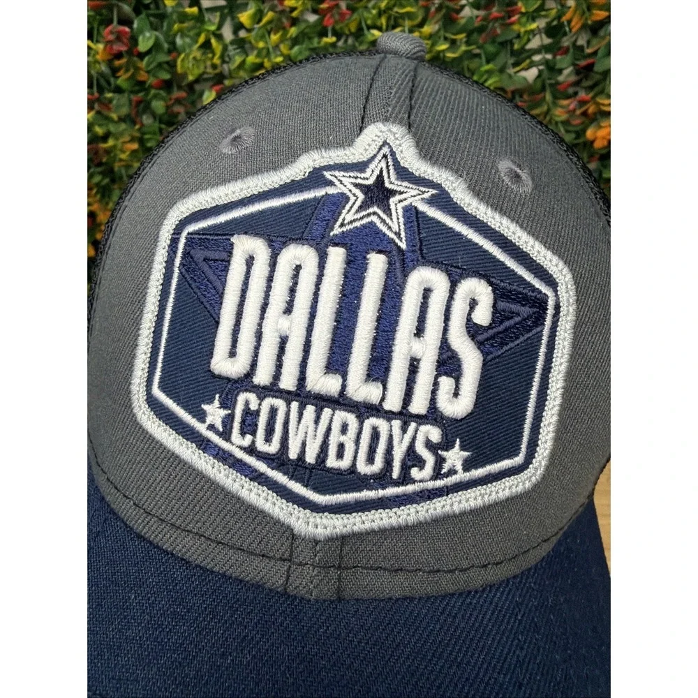 Dallas Cowboys NFL Draft New Era 2021 Trucker 39THIRTY Flex Hat Small/Medium GUC